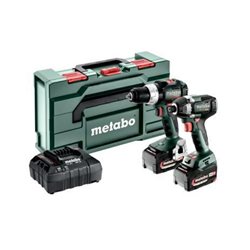 Metabo Zestaw Combo Set SB18LT BL+SSD18 LT 200 BL 2x5,2Ah + metaBOX 165L