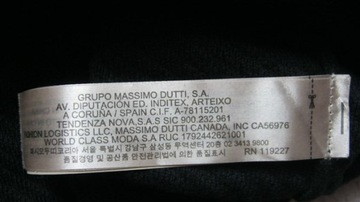 Sweter męski Massimo Dutti bawełna kaszmir roz.XL