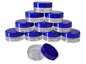 100szt. POJEMNICZKI pudełeczka słoiczki 7g 10ml
