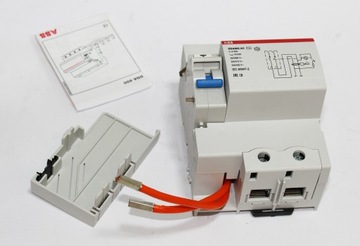 Дифференциальный переключатель дифференциального переключателя 2 полюса 63A ABB DDA802 AC