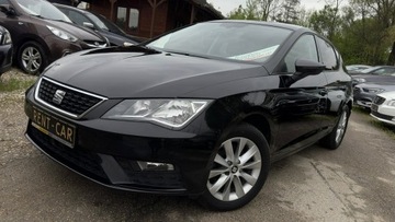 Seat Leon III Hatchback Facelifting 1.6 TDI 115KM 2017 Seat Leon 1.6TDi 115PS OPŁACONY Bezwypadkowy, zdjęcie 2