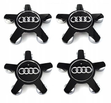 DEKIELEK 4x KAPSLE NA FELGI AUDI A6 C6 C7 4SZT