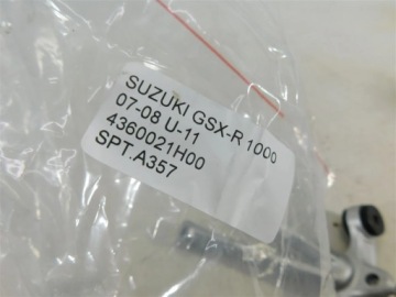КОМПЛЕКТ ПОДНОЖКИ ПРАВОЙ ЗАДНЕЙ SUZUKI GSX-R 1000 07-08 U-11 4360021H00