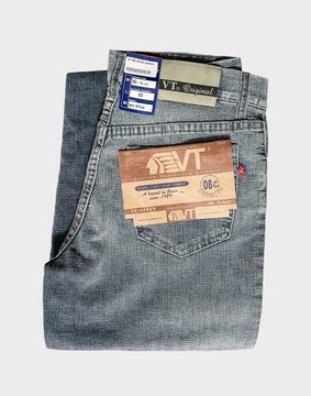 Spodnie Damskie Dzwony Jeansowe Dziewczęce Jeansy Dżinsy VT 08C r 72 cm/32