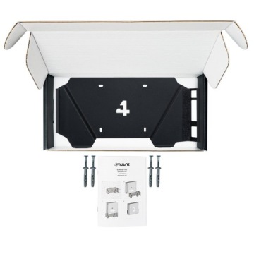 Настенная вешалка на 4 крепления для консоли PS4 PRO, черная