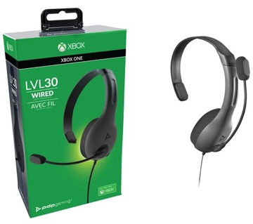 Słuchawki Xbox Series X/S/One Chat LVL30 / PDP