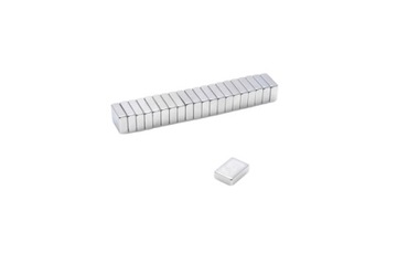 Magnes Neodymowy Płytkowy MPŁ 10x7x3 N38 komplet 10 sztuk
