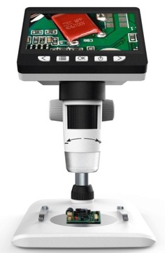 ЦИФРОВОЙ ЖК-МИКРОСКОП С ЗУМОМ 1000X ОБРАЗОВАТЕЛЬНЫЙ НАУЧНЫЙ HD 1080P USB SD
