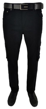 МУЖСКИЕ ЧЕРНЫЕ БРЮКИ-КАРГО 0000