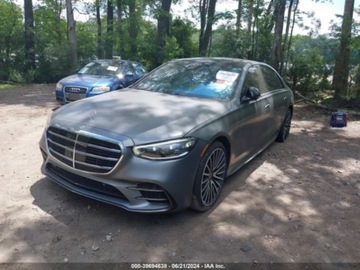 Mercedes Klasa S W223/V223 2023 Mercedes-Benz Klasa S 580 4Matic 2023 4.0l 4.0 Benzyna 496KM, zdjęcie 1