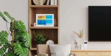 WiFi МЕТЕОСТАНЦИЯ БЕСПРОВОДНОЙ ТЕРМОМЕТР ANDROID iOS ПОГОДА НА 4 ДНЯ