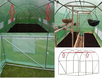 САДОВАЯ ФОЛЬГА ТУННЕЛЬ ТЕПЛИЦА 3х2м ФОЛЬГА 6м2