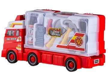НАБОР ПОЖАРНЫЙ, ПОЖАРНАЯ МАШИНА + АКСЕССУАРЫ