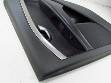 VOLVO V70 XC70 КОЖАНАЯ ОБИВКА ДВЕРИ ПРАВАЯ ПРАВАЯ ЧЕРНАЯ 07-16