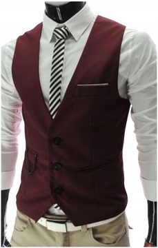 2022 New Arrival Grey Dress Vests Slim Fit Mens Su