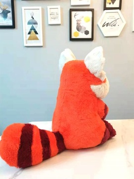 czerwona pluszowa zabawka kawaii czerwona panda
