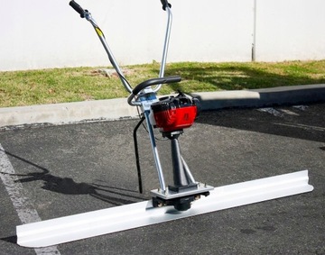 БЕНЗИНОВЫЙ МАНОМЕТР ВИБРАЦИОННАЯ ПОЛОСКА ДЛЯ РАЗГЛАЖИВАНИЯ БЕТОНА 2М 200см 1.2Л.С. + МАСЛО