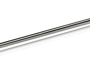 МЕБЕЛЬНАЯ ХРОМИРОВАННАЯ РЕЙКА 1 метр, диаметр ТРУБЫ 25