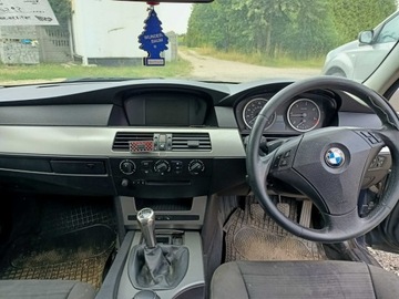 BMW Seria 5 E60 Sedan 2.0 520d 163KM 2006 BMW 520 2.0D 163km 06r, zdjęcie 6