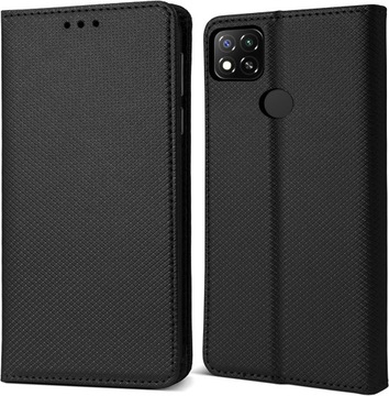 ETUI MAGNES SMART CASE + SZKŁO do XIAOMI REDMI 9C