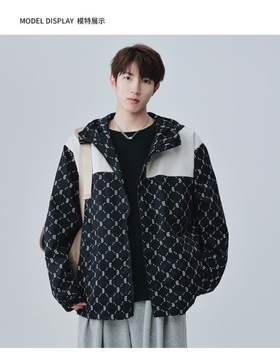 2023 New Fashion Hooded Jacket Men Breathable Outw