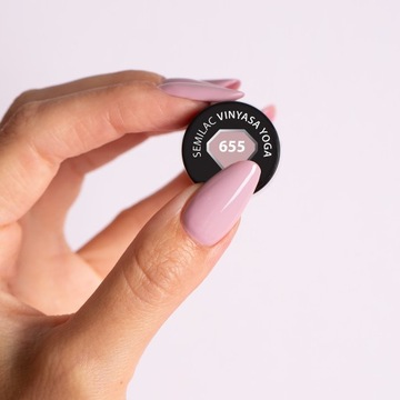 SEMILAC LAKIER HYBRYDOWY 655 VINYASA YOGA 7ML