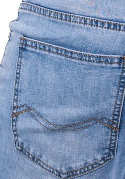 Spodnie męskie jasnoniebieskie JEANSOWE klasyczne ZURAB r.36