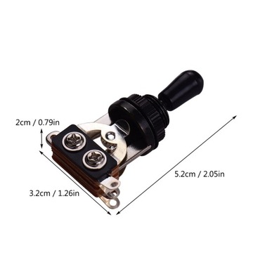 3-позиционный переключатель для электрогитары LP SG, 3-позиционный