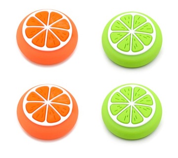 4x GUMKI NAKŁADKI SWITCH LITE Citrus Ziel-Pomarań
