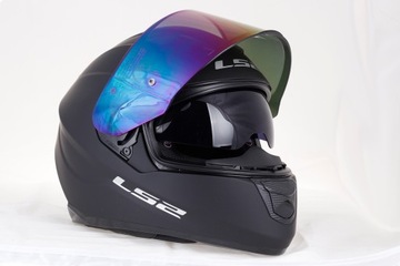 SZYBA SZYBKA WIZJER LS2 FF353 RAPID TĘCZOWE LUSTRO FF800