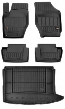 Set 3D Koberce a rohož do kufru Citroen C4 1 Coupe 2004-2010