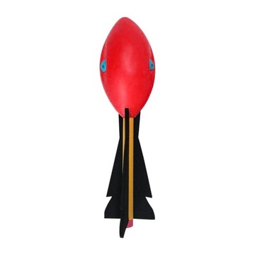 Throw Toy Classic Whistle Ball Indoor and red