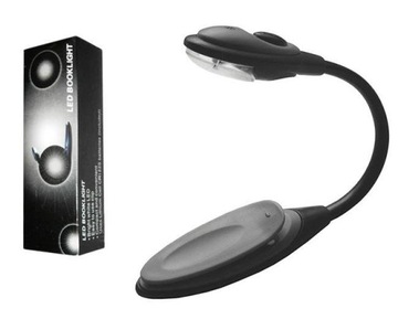 Bezprzewodowa LAMPKA do czytania LED z Klipsem