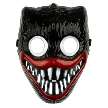 MASKA NA TWARZ NA HALLOWEEN HUGGY WUGGY Z ZĘBAMI STRASZNA POTWOR HORROR