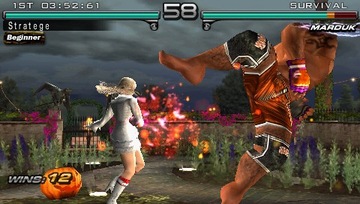 Консоль PlayStation Portable PSP-3004 + Tekken + карта