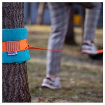 Футболка Slackhouse Tree M с накидкой на слэклайне