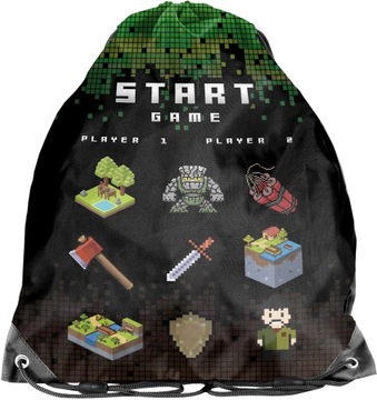 PASO WOREK NA BUTY PLECAK JEDNOKOMOROWY START GAME