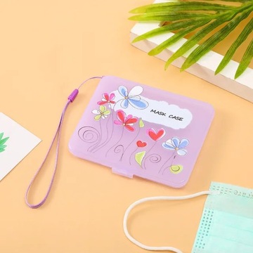 Контейнер для маски. Коробка для хранения маски. Хирургическая маска.