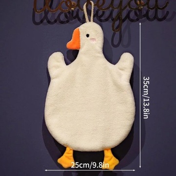 Полотенце для рук, сладкая утка, подвесное полотенце, кухня, ванная комната.