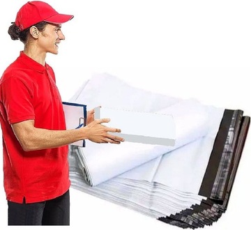 УПАКОВКИ КУРЬЕРСКОЙ ФОЛЬГИ 500x600 мм БОЛЬШИЕ КОНВЕРТЫ XXL В ФОЛЬГЕ УПАКОВКА БЕЛАЯ ФОЛЬГА 100x