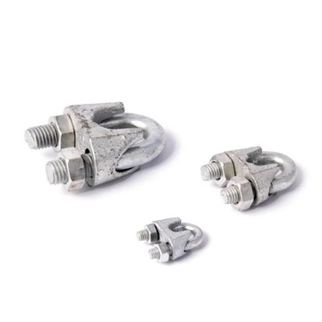 Zacisk kabłąkowy do liny fi 16mm