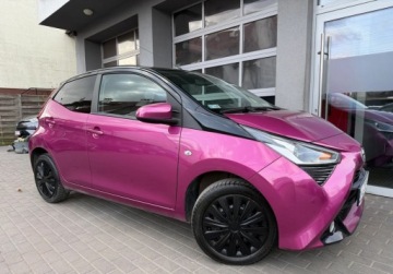 Toyota Aygo II Hatchback 3d Facelifting 1.0 VVT-i 72KM 2019 Toyota Aygo salon Polska ,Kamera cofania Benzyna 72KM, zdjęcie 17