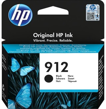 Tusz Hp 912 Black 3YL80AE 8014 8015 315 stron
