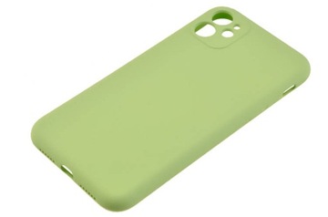 Etui silikonowe obudowa do Apple iPhone 11 zielony