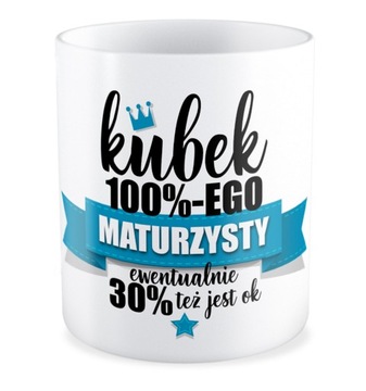 KUBEK prezent ABSOLWENT ZAKOŃCZENIE ROKU SZKOŁA Maturzysta Absolwent