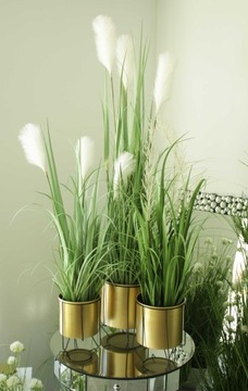 Золотая гламурная керамическая ваза H26 DEcodomi