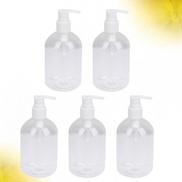 Handwashing Fluid Pump Lotion Bottle Small 5 Pcs