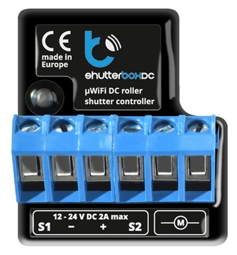 BleBox shutterBox DC sterownik WiFi 12-24V Android