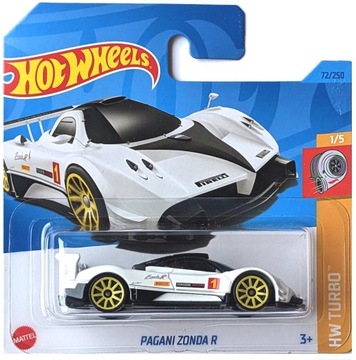 HOT WHEELS PAGANI ZONDA R HW TURBO 1/5 1:64 NOWY !!!