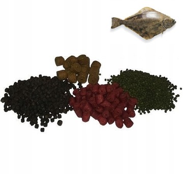 BestBait Pellet Zanętowy Luz 4mm Halibut Red 1kg